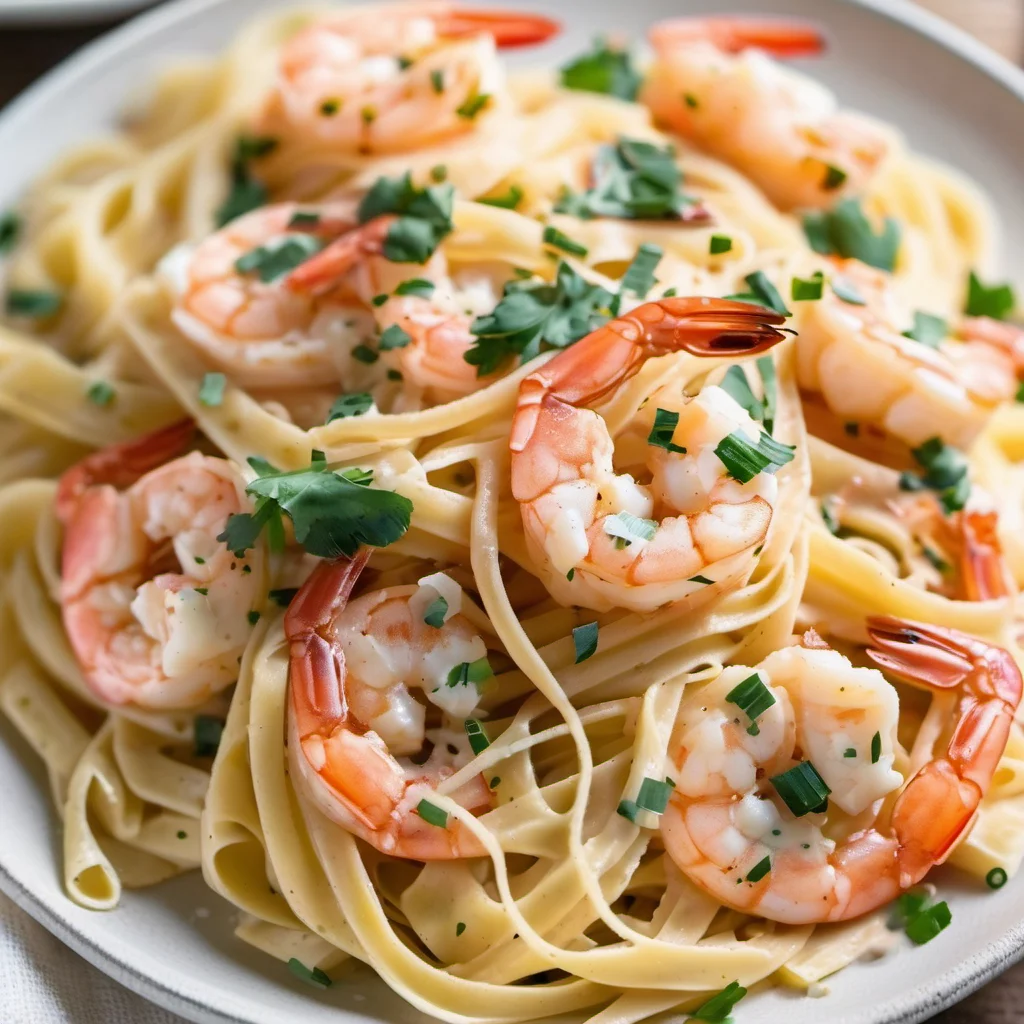 This Creamy Garlic Shrimp Pasta Is Utterly Crave-Worthy